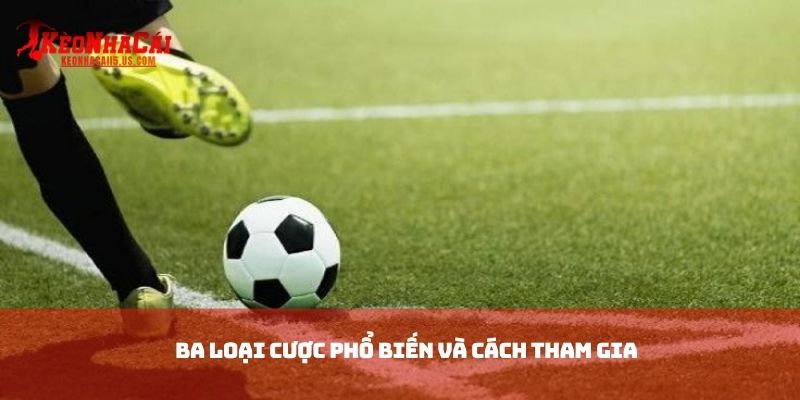 Ba loại cược phổ biến và cách tham gia